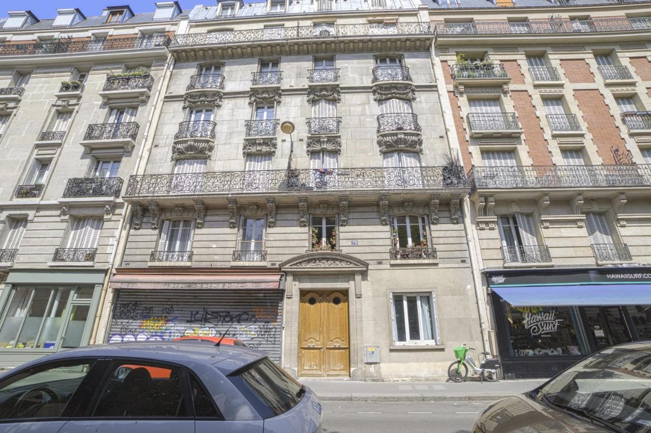 Beautiful And Bright Duplex Studio - Paris - Welkeys Apartment Exterior photo
